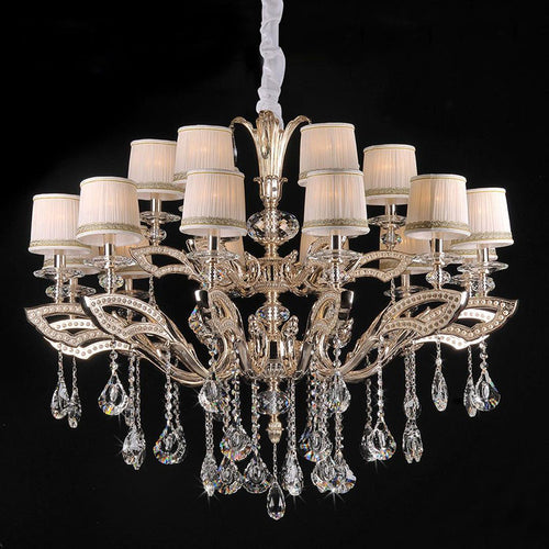Maria Crystal Classic Chandelier 44" 18 Lights - Richardrider