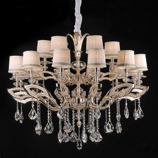 Maria Crystal Classic Chandelier 44" 18 Lights - Richardrider