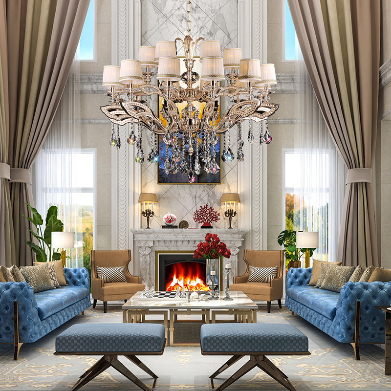 Maria Crystal Classic Chandelier 44" 18 Lights - Richardrider