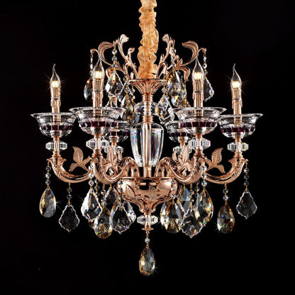 Maria Crystal Classic Chandelier 27" 6 Lights - Richardrider