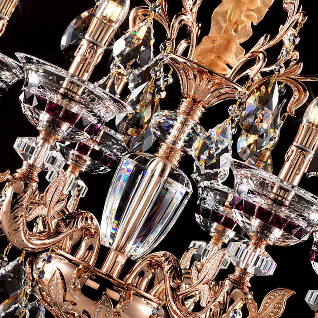 Maria Crystal Classic Chandelier 27" 6 Lights - Richardrider