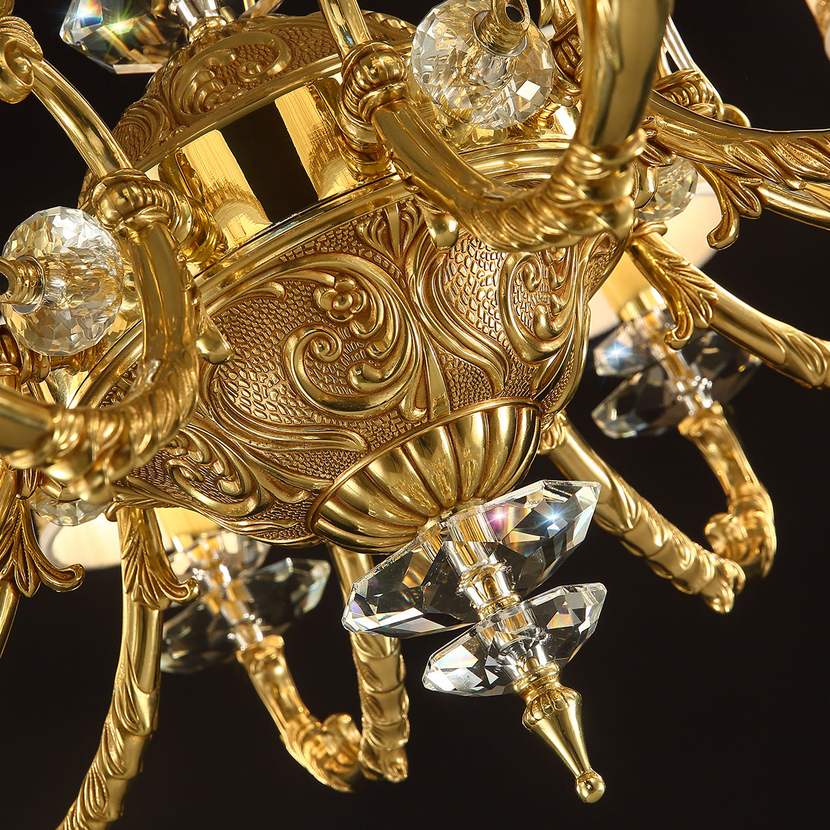 Maria Crystal Classic Chandelier 36" 10 Lights - Richardrider