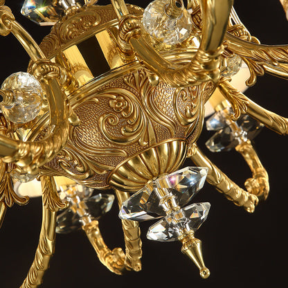 Maria Crystal Classic Chandelier 36" 10 Lights - Richardrider
