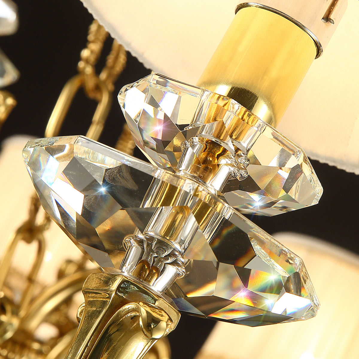 Maria Crystal Classic Chandelier 36" 10 Lights - Richardrider