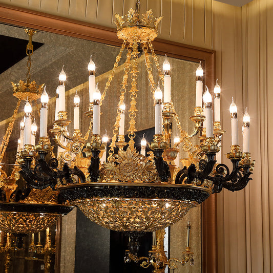 Maria Crystal Classic Chandelier 52" - Richardrider