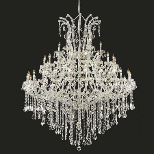 48 lights large maria theresa crystal chandelier