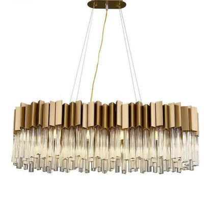 Kubica Oval Crystal Chandelier - Richardrider