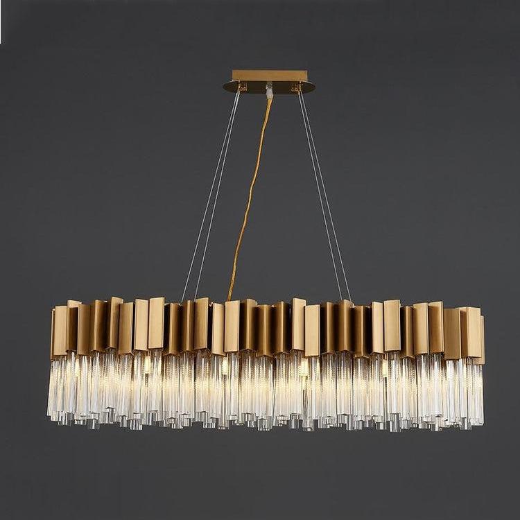 Kubica Oval Crystal Chandelier - Richardrider