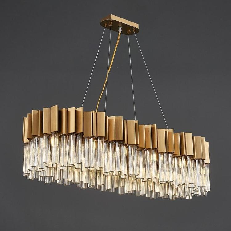 Kubica Oval Crystal Chandelier - Richardrider