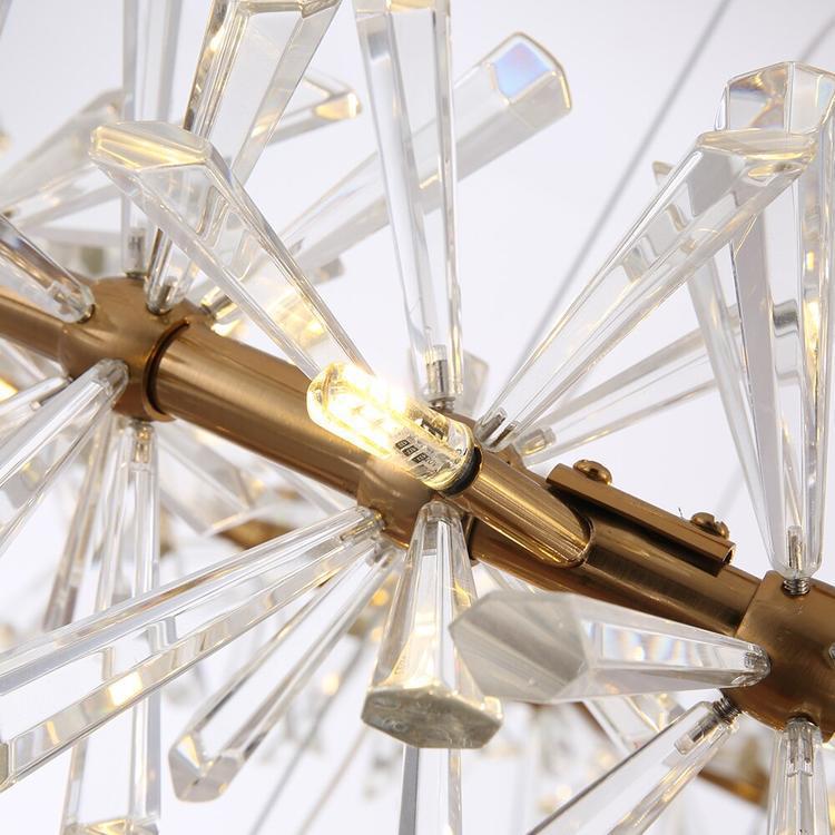 Kylia 2 Tier Ring Crystal Chandelier 60” - Richardrider