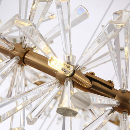 Kylia 2 Tier Ring Crystal Chandelier 60” - Richardrider
