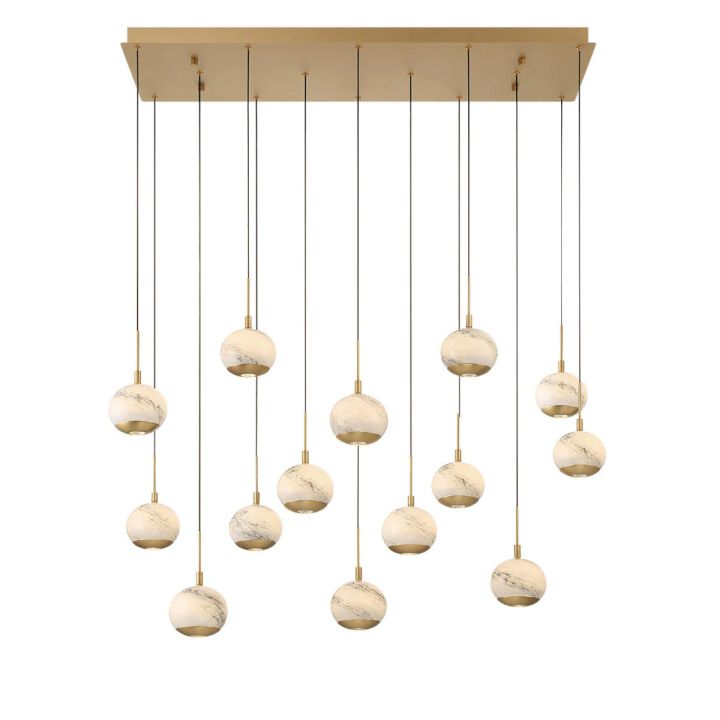 Kimma Lights Linear LED Chandelier - Richardrider