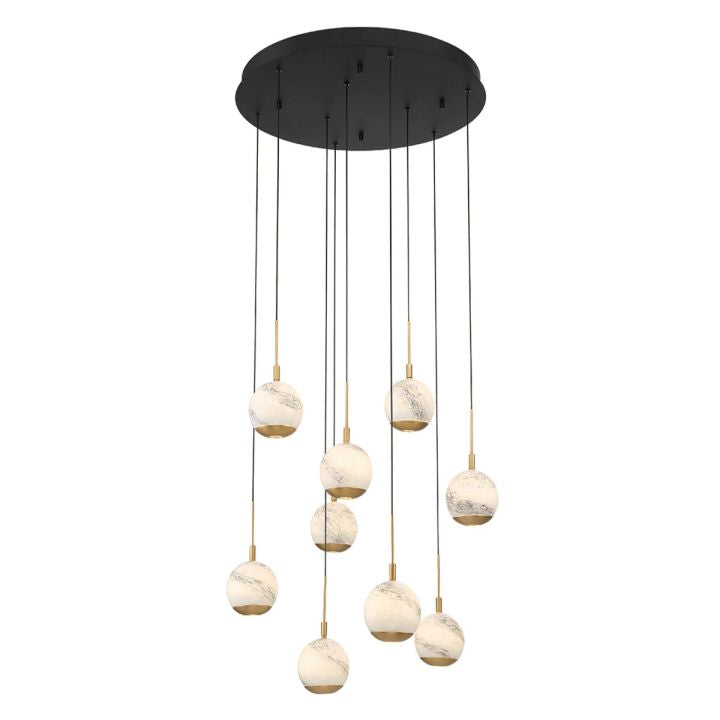 Kimma Lights Round LED Chandelier - Richardrider