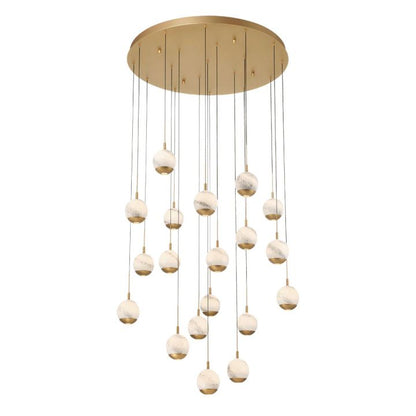 Kimma Lights Round LED Chandelier - Richardrider