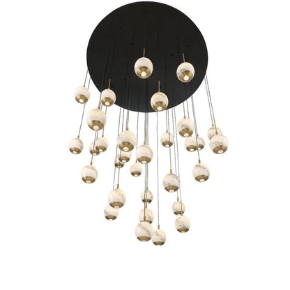 Kimma Lights Round LED Chandelier - Richardrider