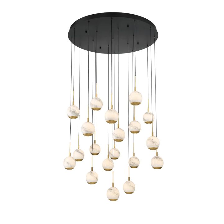 Kimma Lights Round LED Chandelier - Richardrider