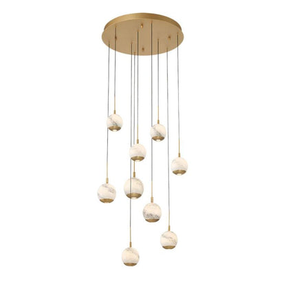 Kimma Lights Round LED Chandelier - Richardrider