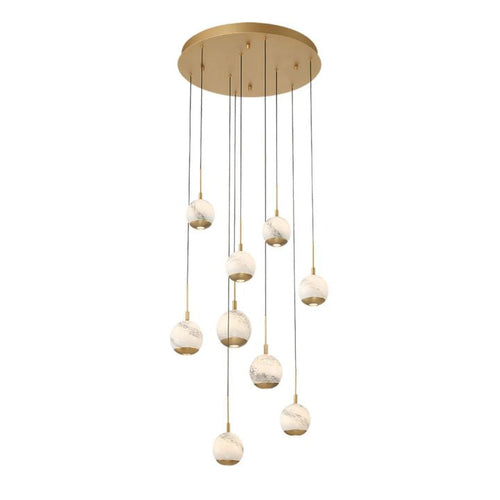 Kimma Lights Round LED Chandelier - Richardrider