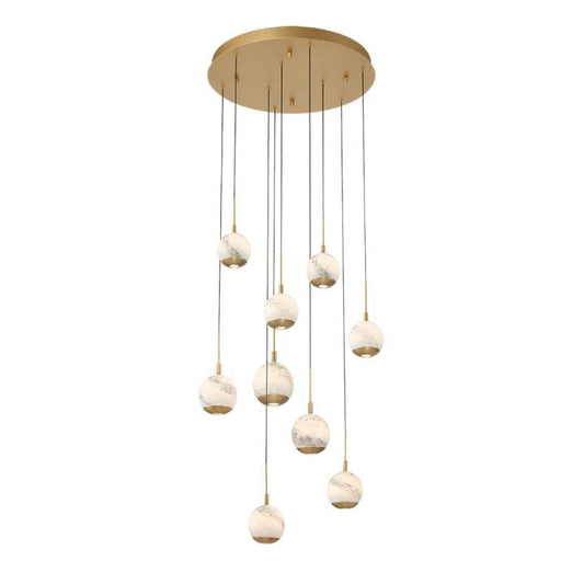 Kimma Lights Round LED Chandelier - Richardrider