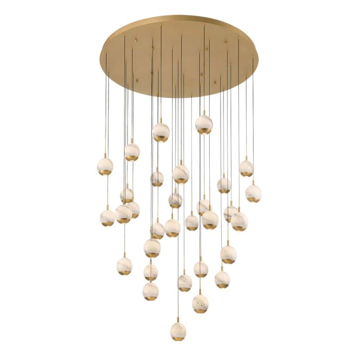 Kimma Lights Round LED Chandelier - Richardrider