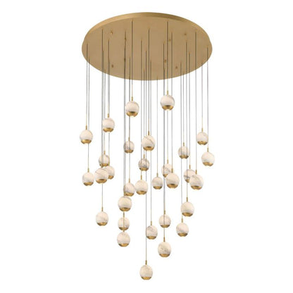 Kimma Lights Round LED Chandelier - Richardrider