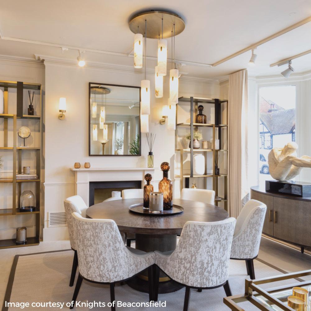 Alabaster Deco Cluster Chandelier - Richardrider