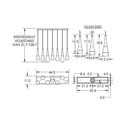Dolores Linear Chandelier - Richardrider