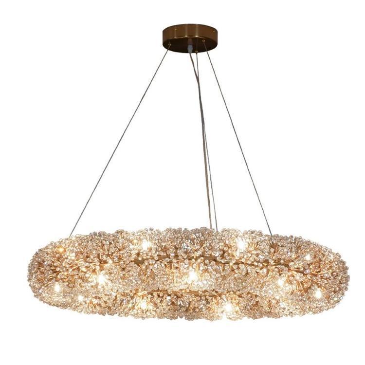 Iissabelle Flower Crystal Chandelier - Richardrider