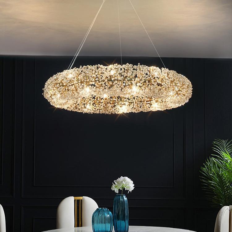 Iissabelle Flower Crystal Chandelier - Richardrider