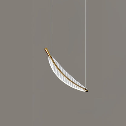 Leaf Crystal Spiral LED Chandelier