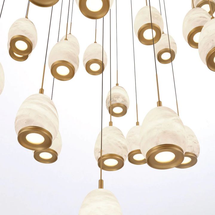 Leemy Round LED Chandelier - Richardrider