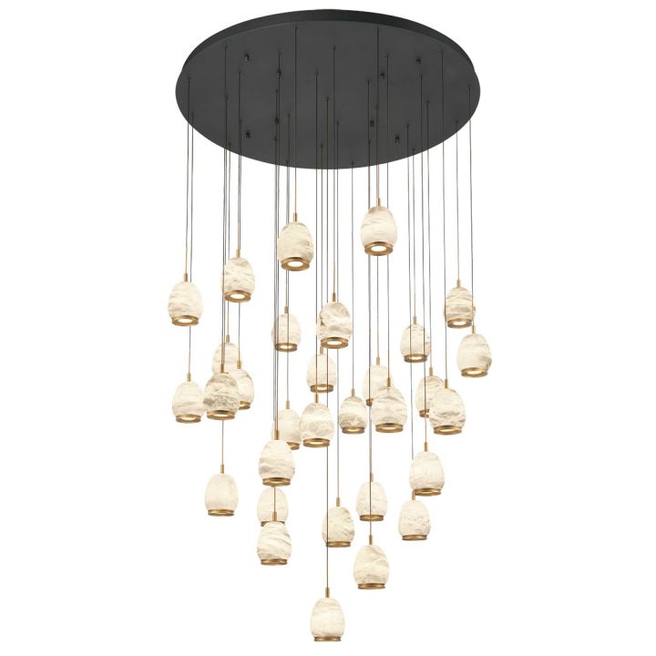 Leemy Round LED Chandelier - Richardrider