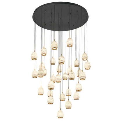 Leemy Round LED Chandelier - Richardrider