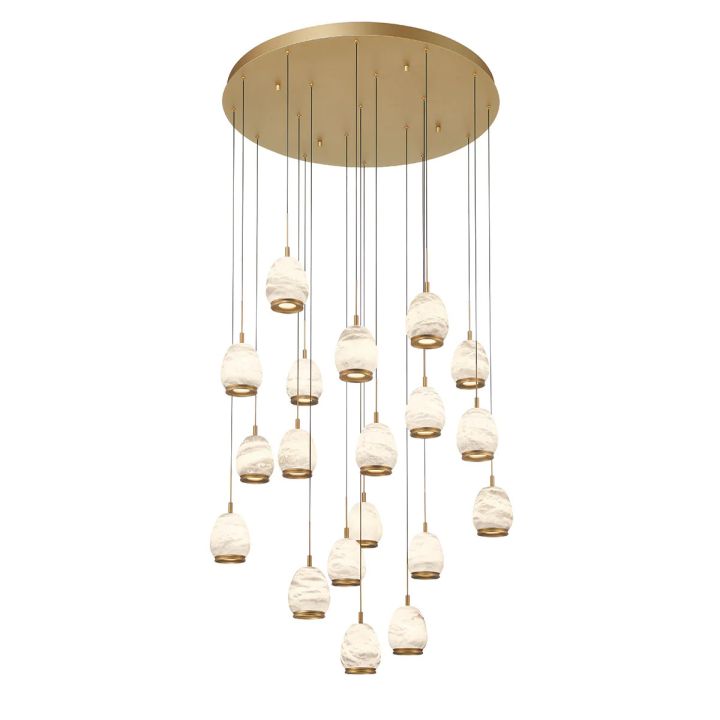 Leemy Round LED Chandelier - Richardrider