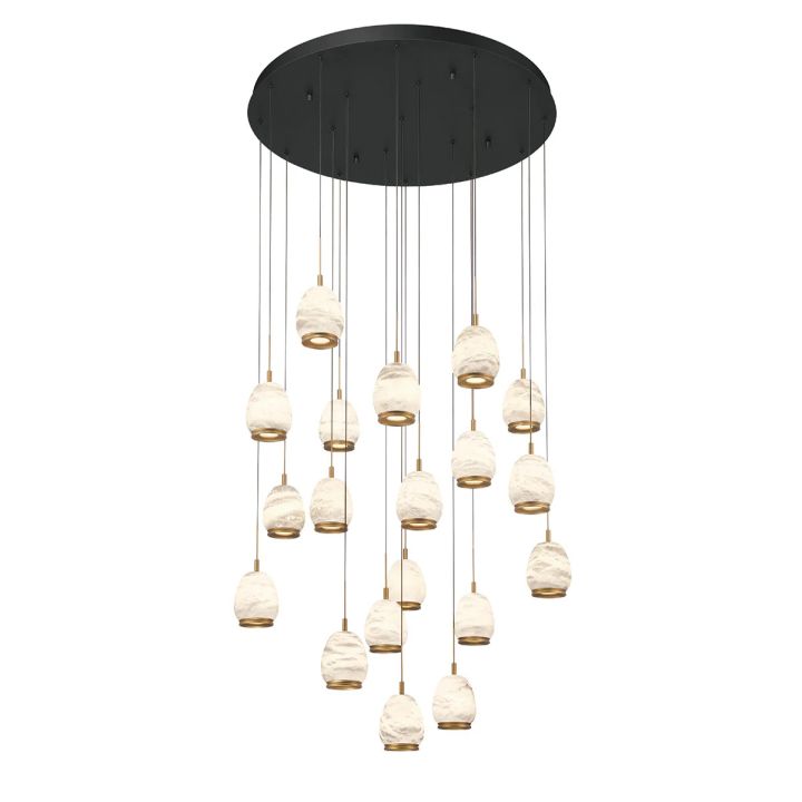 Leemy Round LED Chandelier - Richardrider