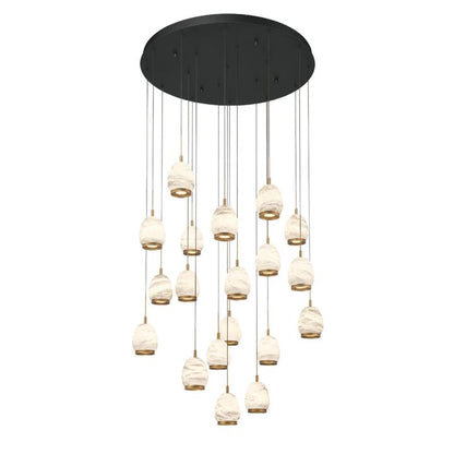 Leemy Round LED Chandelier - Richardrider