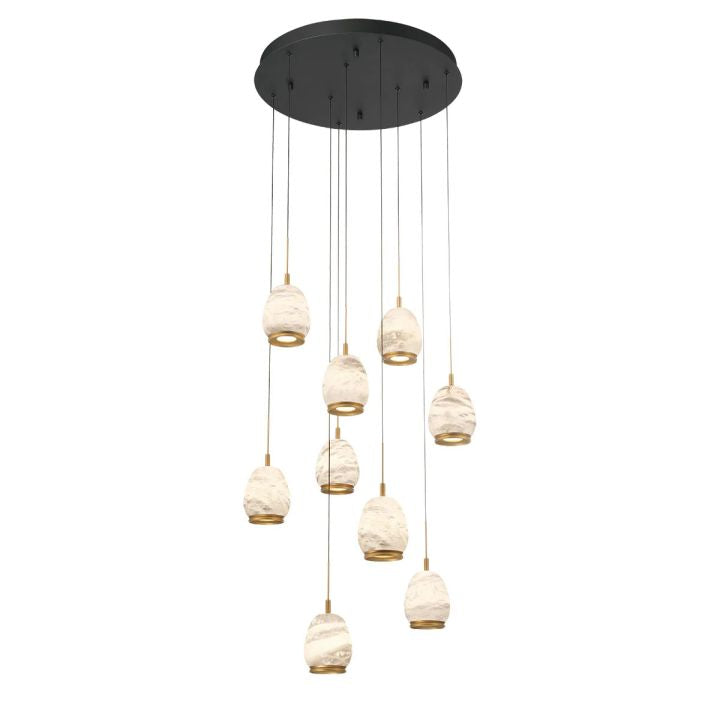 Leemy Round LED Chandelier - Richardrider