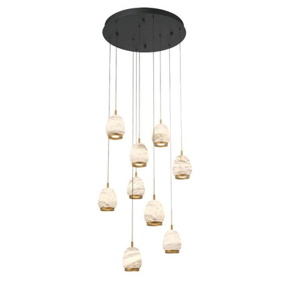 Leemy Round LED Chandelier - Richardrider