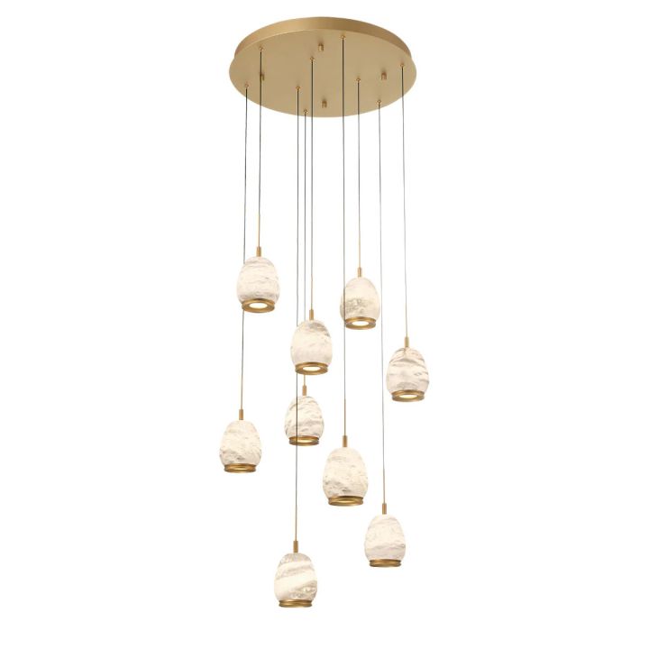 Leemy Round LED Chandelier - Richardrider