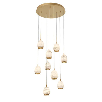 Leemy Round LED Chandelier - Richardrider