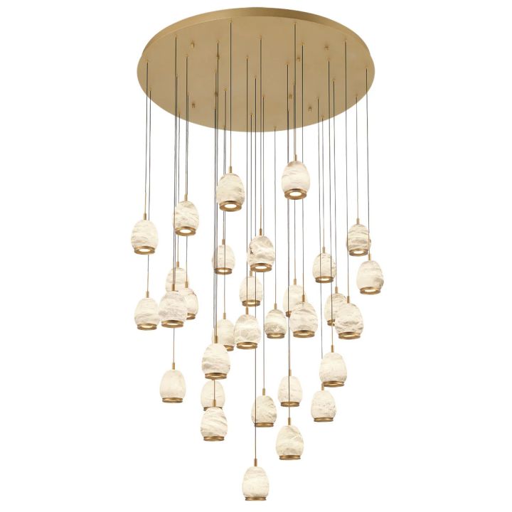 Leemy Round LED Chandelier - Richardrider