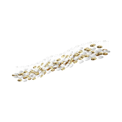 Galaxy Lustre Meteor Shower Crystal Spiral Chandelier