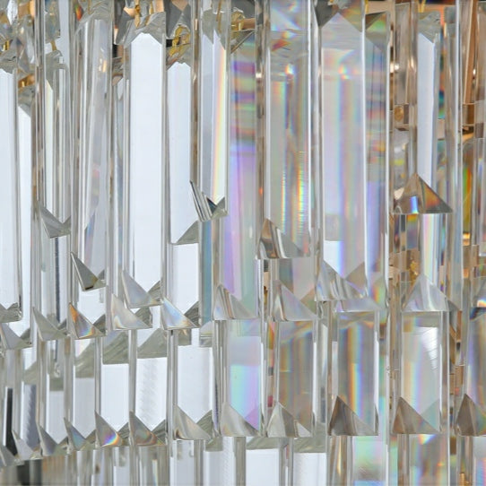 Luxury Hotel Hallway Ceiling Lighting Fixture Large Round Crystal Chandelier For Foyer Living Room Staircase - Richardrider
