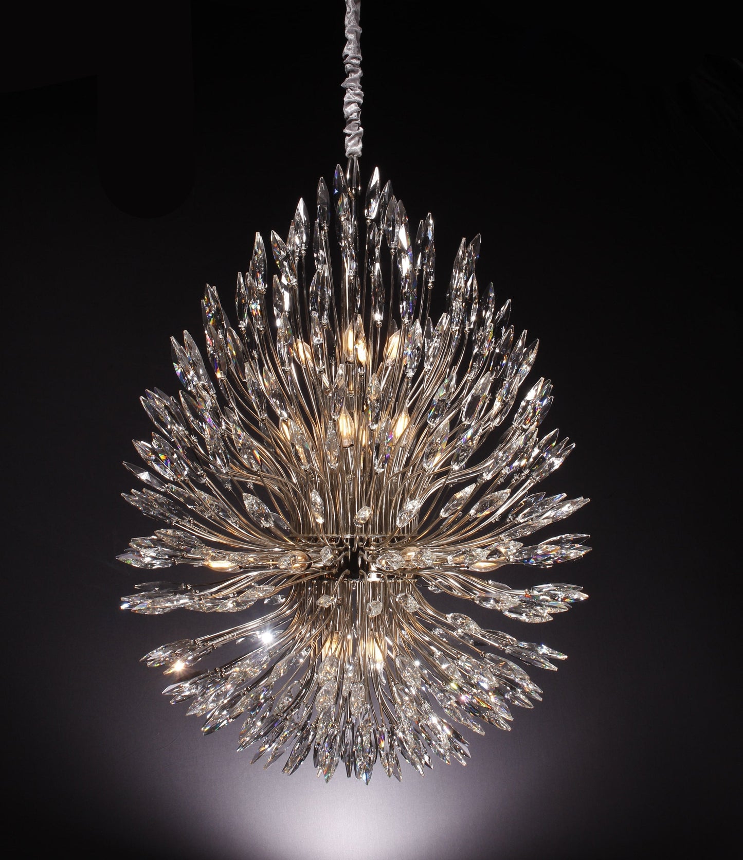 Lily Starburst Crystal Sputnik Chandelier 43"W - Richardrider