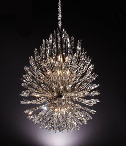 Lily Starburst Crystal Sputnik Chandelier 43"W - Richardrider