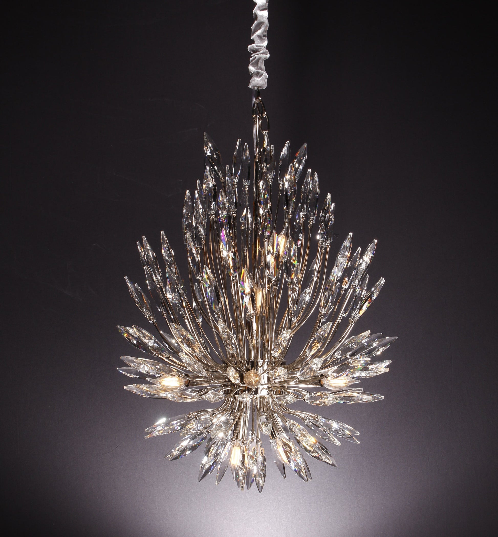 Lily Starburst Crystal Sputnik Chandelier - Richardrider