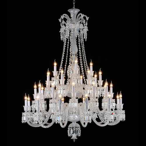 large 36 lights baccarat crystal chandelier