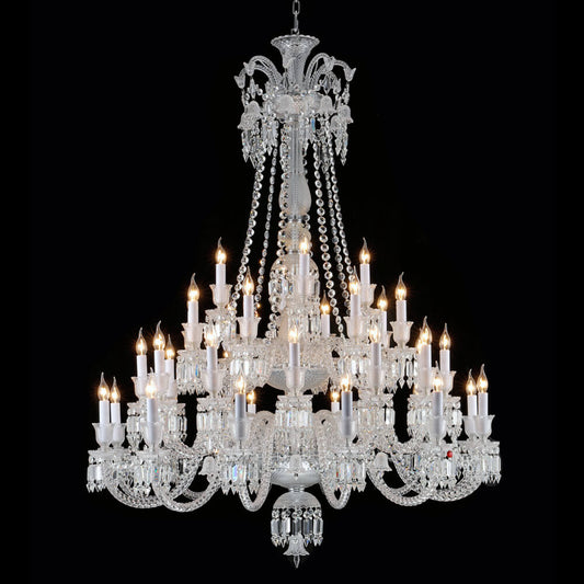 large 36 lights baccarat crystal chandelier