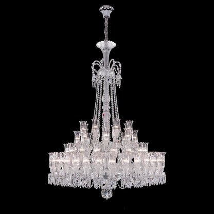 Huge 67 lights baccarat chandelier