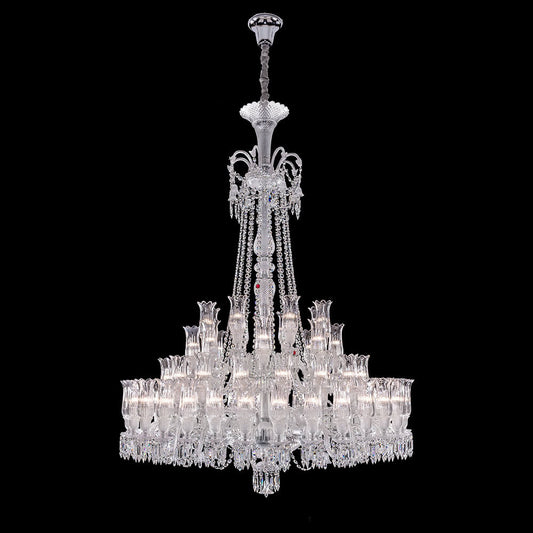 Huge 67 lights baccarat chandelier